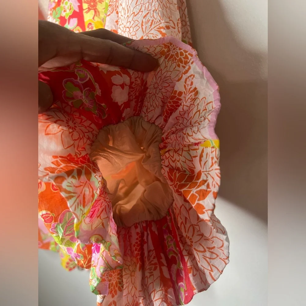 Fate Colorful Floral Blouse size medium - Picture 6 of 16